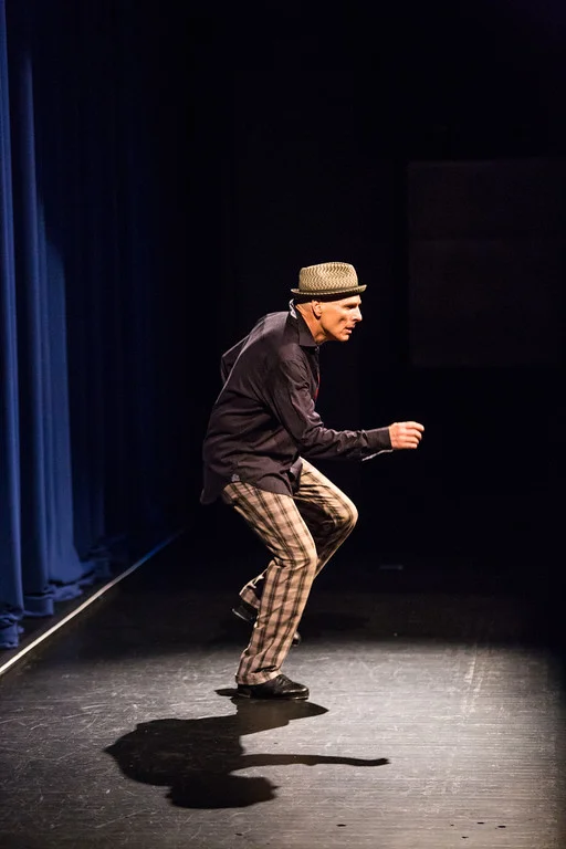 Joe Orrach in Unsquare Dance . photo Alex Reneff-Olson