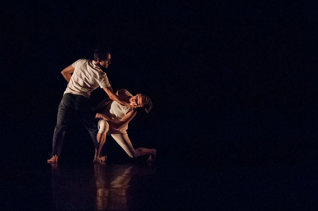 Penny Saunders and Pablo Piantino of SFDanceworks in Saunders' Berceuse . photo: Natalia Perez