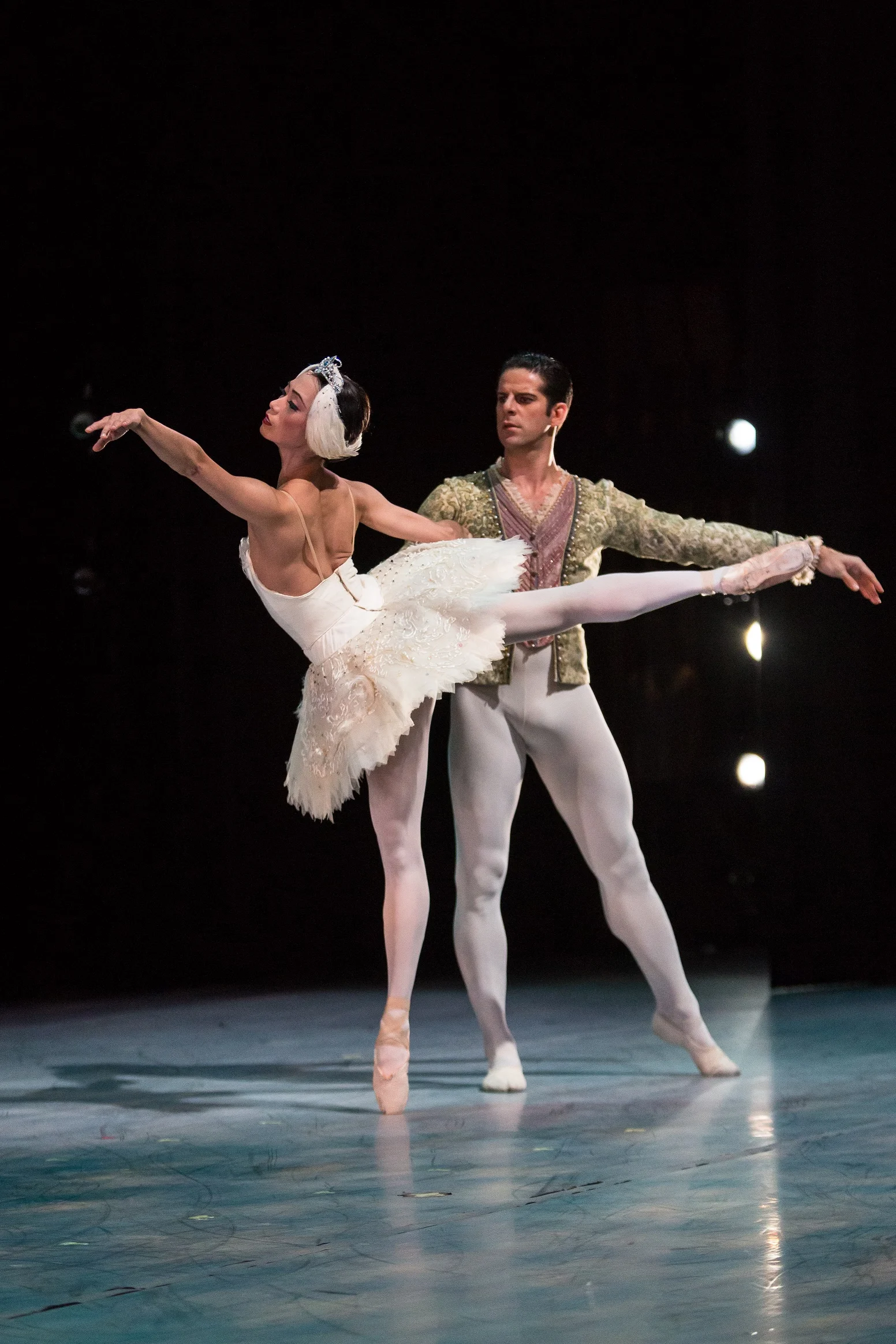 Marcelo Gomes and Stella Abrera of American Ballet Theatre. photo by Alex Reneff-Olson