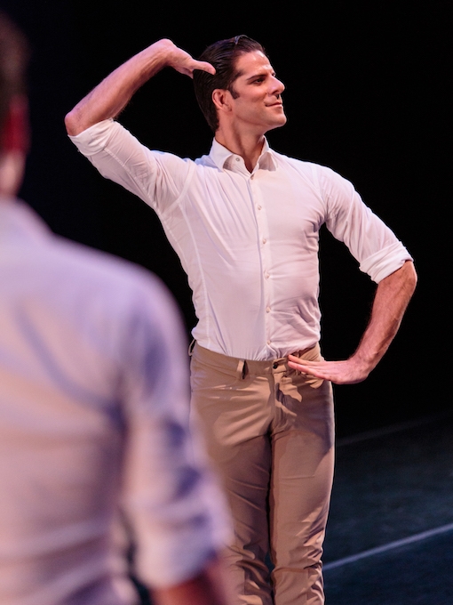 Marcelo Gomes of American Ballet Theater in his own work, Tristesse. photo: Alex Reneff-Olson
