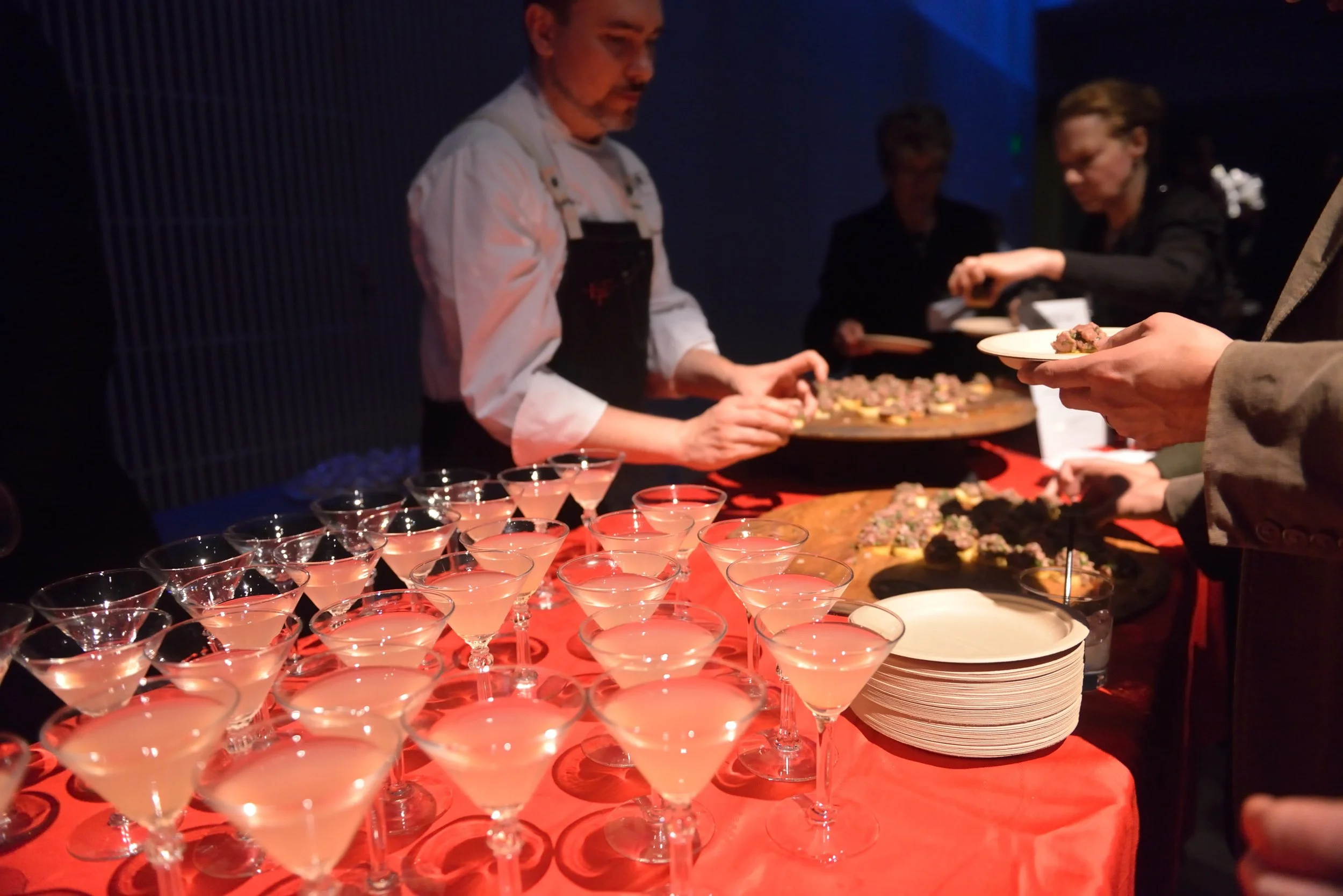 Food and drinks from EPIC Steak. photo: Mike Lee 