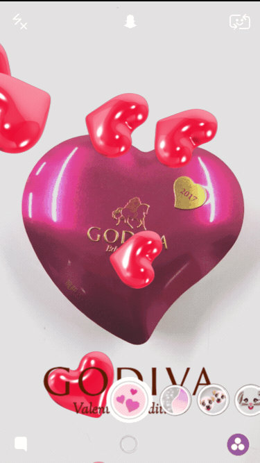 Selection of Godiva World Lens
