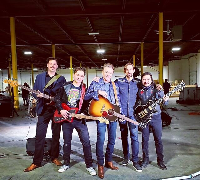 Last weekend, some of the band had the pleasure of backing Nashville Legend @officialmarkcollie for his videos directed by #jonathanhensleigh
