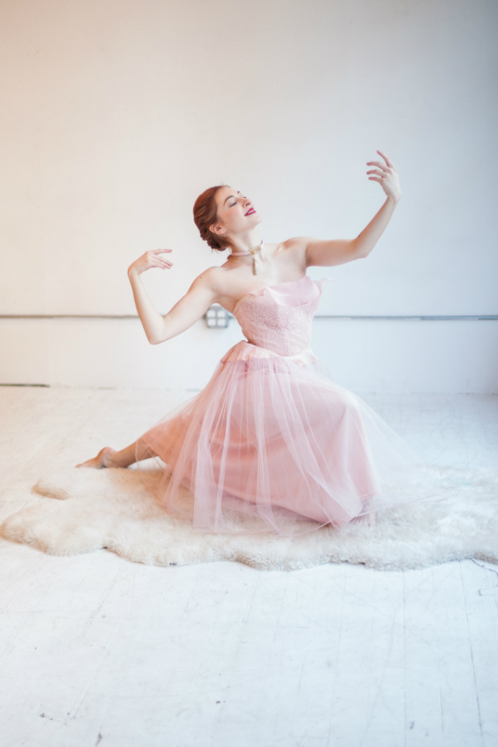 Photo courtesy of S. Weissbach Photography . Makeup by Audra Ackerman .
