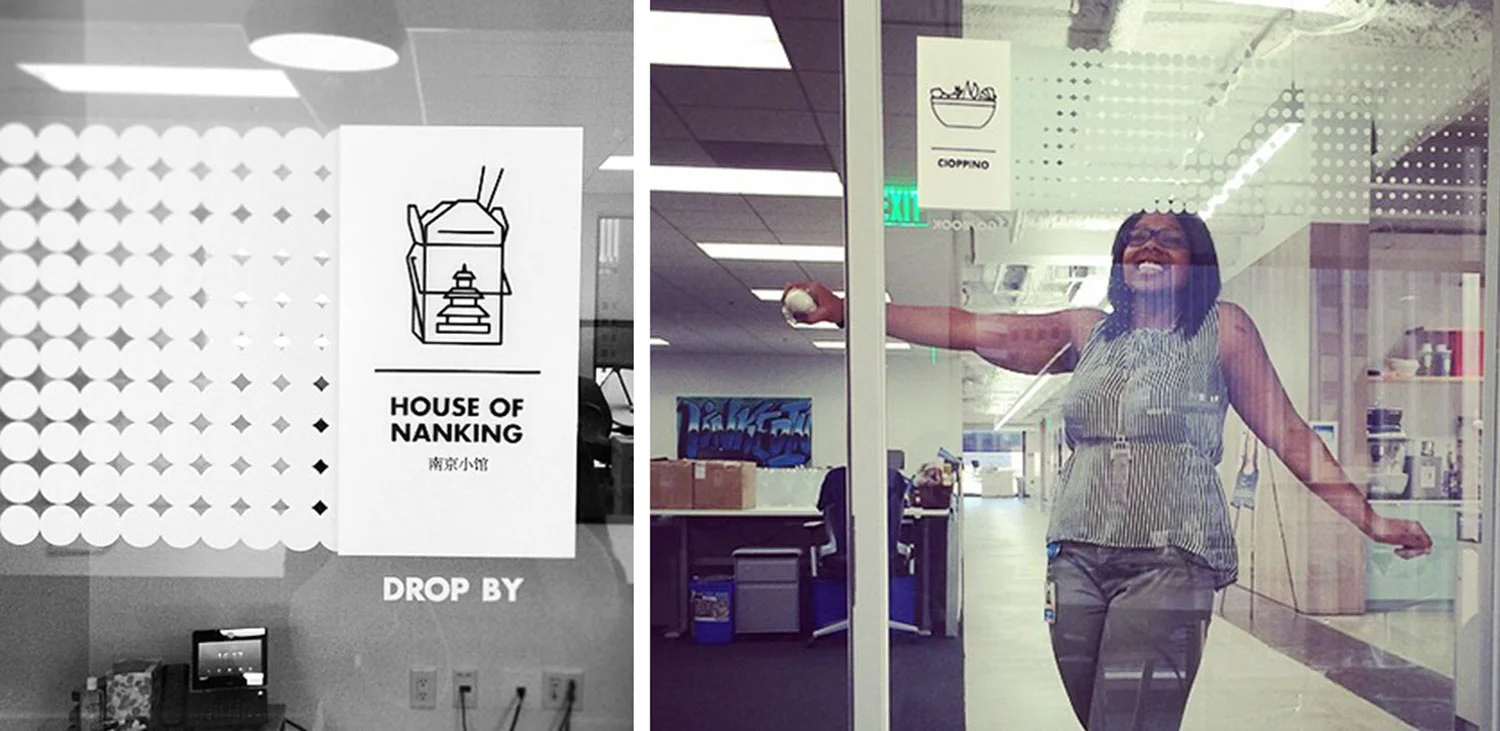 Images from LinkedIn employees posted on Instagram