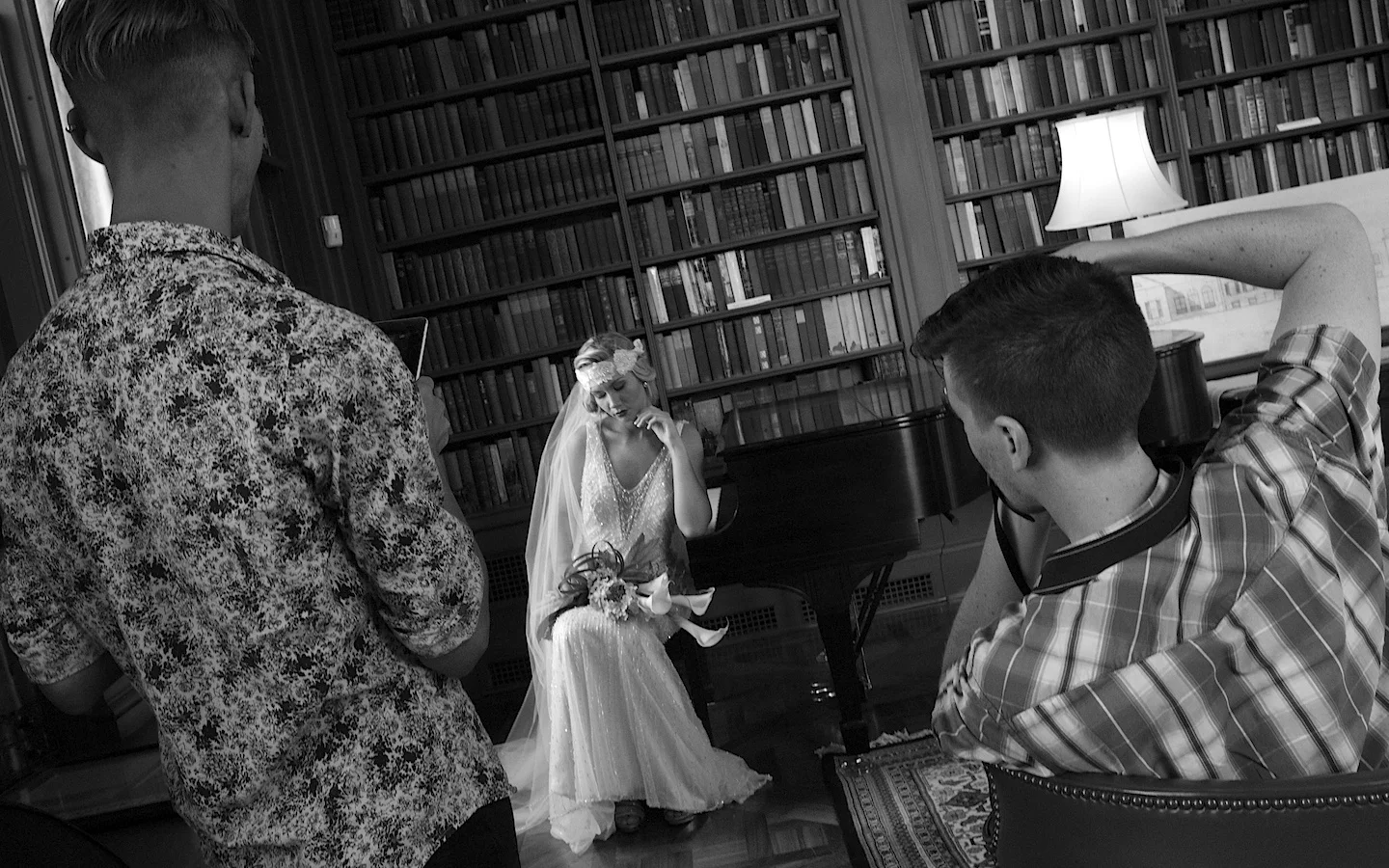 Behind the Scenes of the 'The Voice-Tribune 2014 Fall Bridal Fashion Edition'