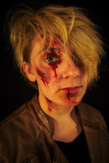 Emily (The Vet); Special Effects Makeup by: Corey Elmore