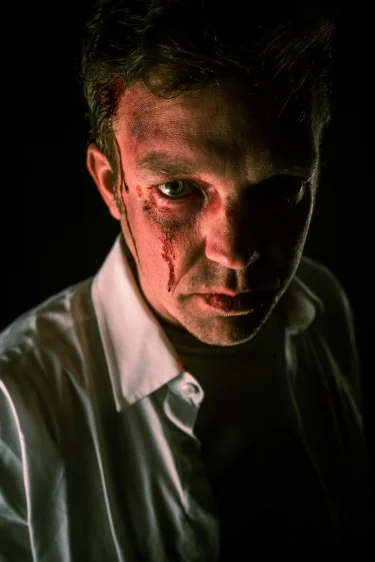 Clint as "Jack"; Special Effects Makeup by: Corey Elmore