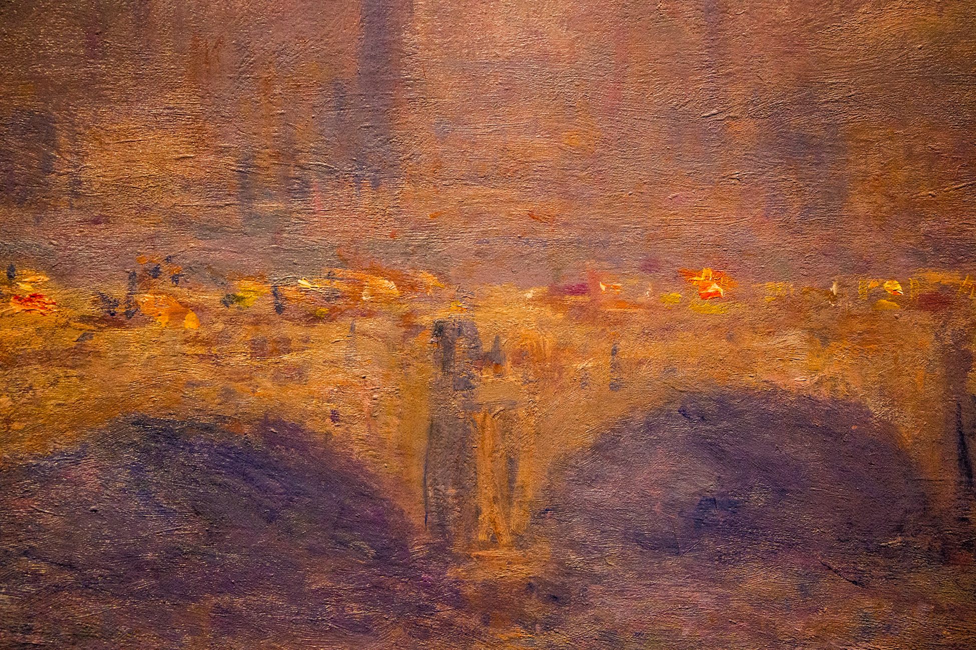 Monet - Waterloo Bridge, Sunlight Effect