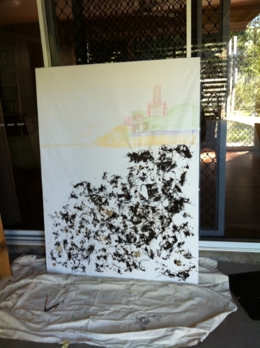 Starting to build composition