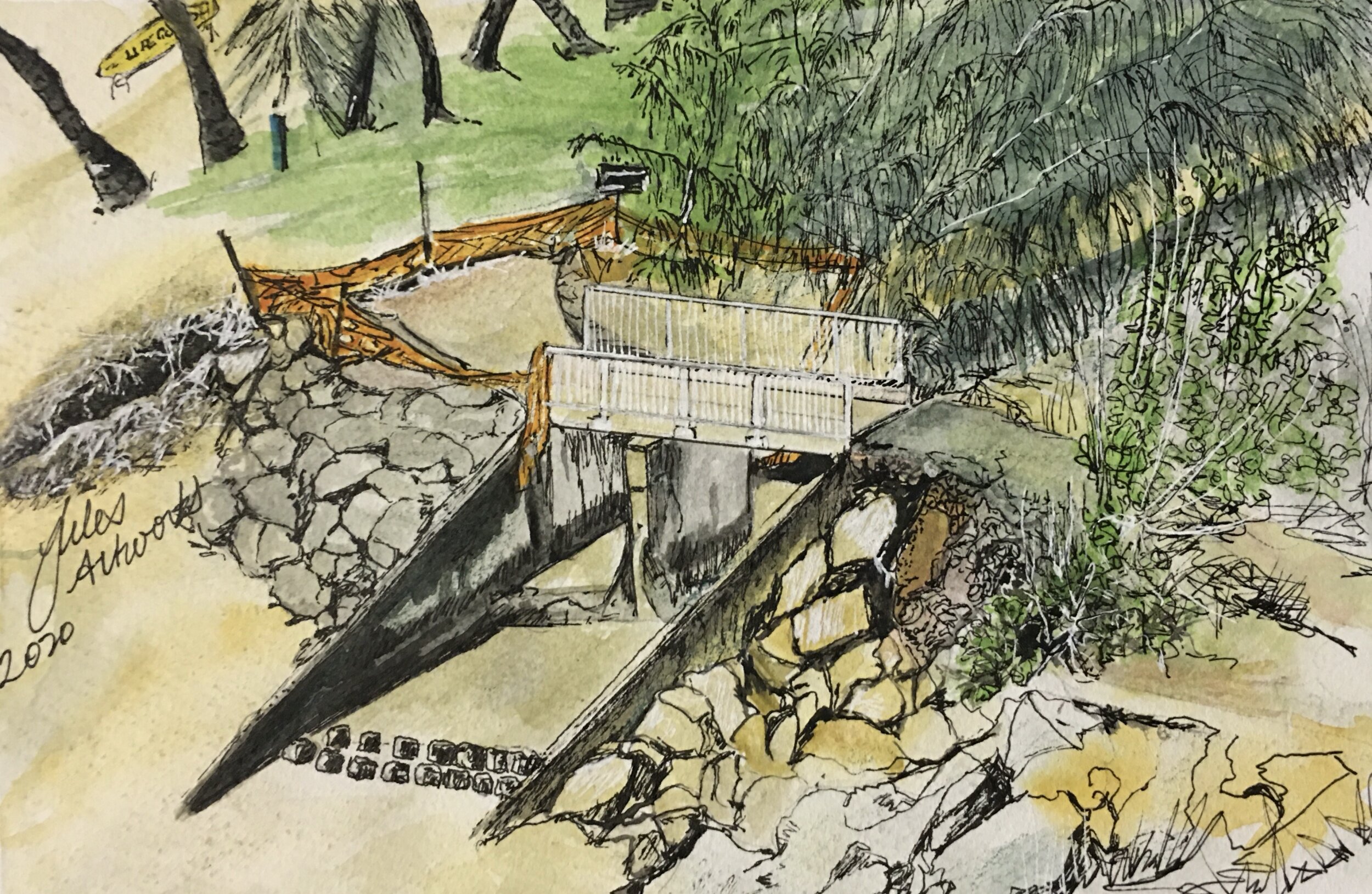 Crumbling Bridge