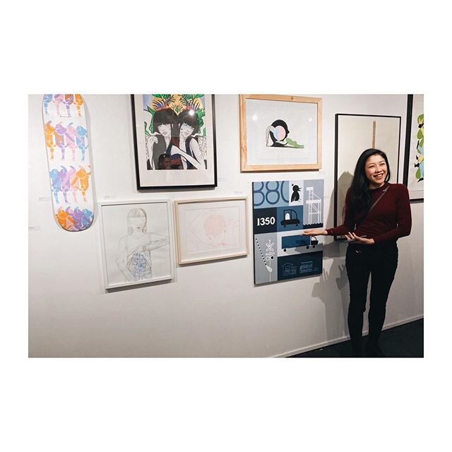 Scenic Route! What a way to celebrate this week. Thanks @johntruong24 for putting on a fun show and my other half @paikea_ for bringing me in. Proud to showcase work with you both and all the talented artists in the room. Thanks @63bluxomestgallery f