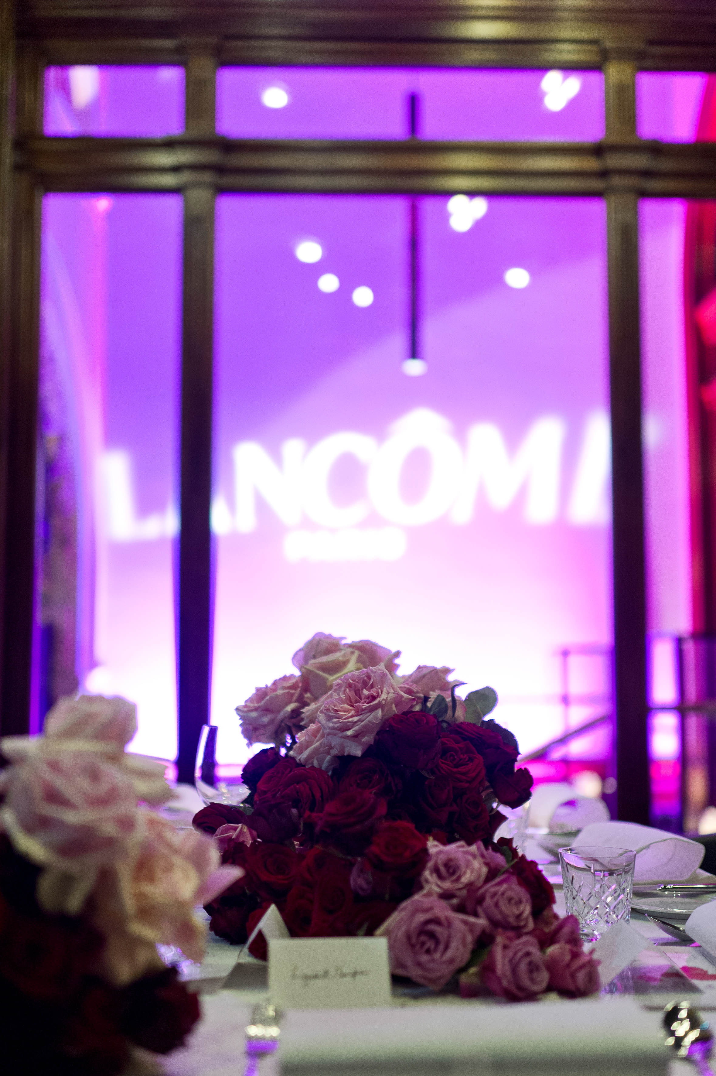 Lancome fragrance launch