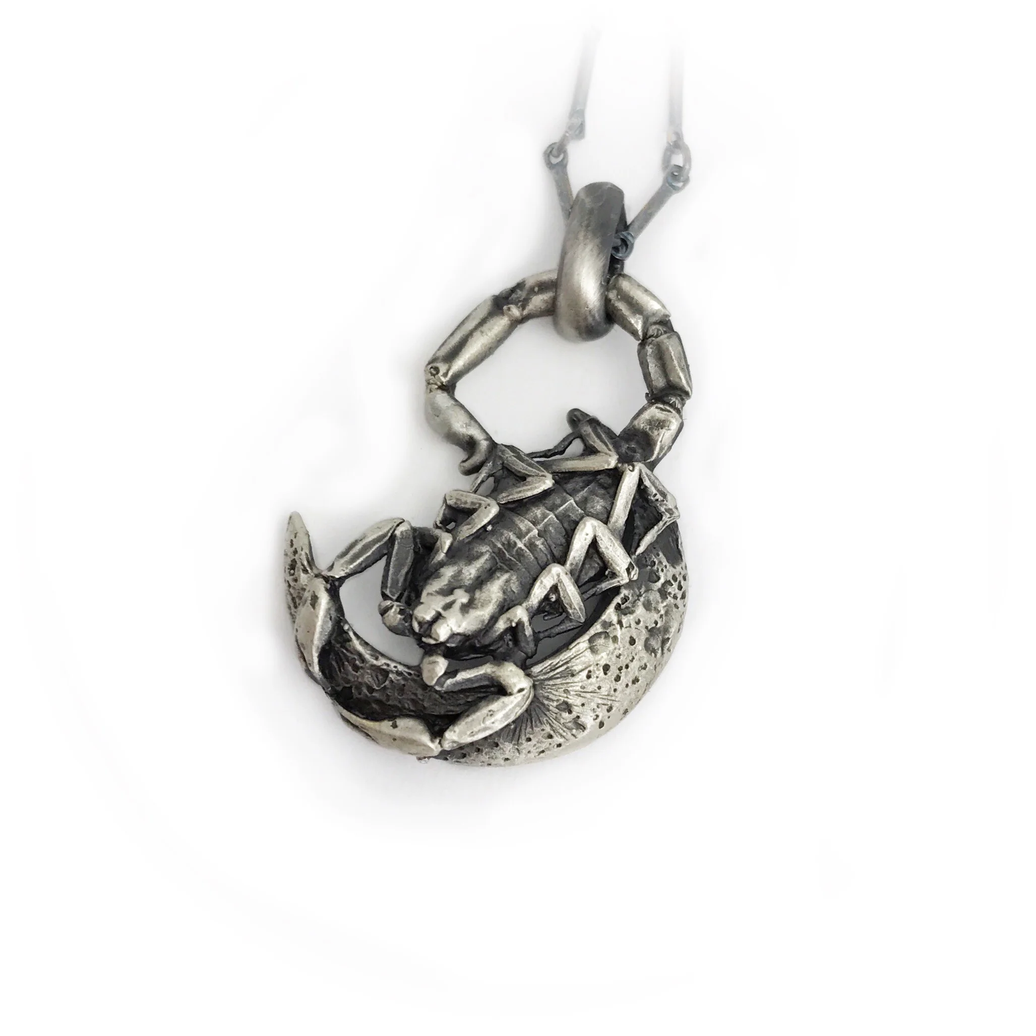 Scorpion Moon Necklace