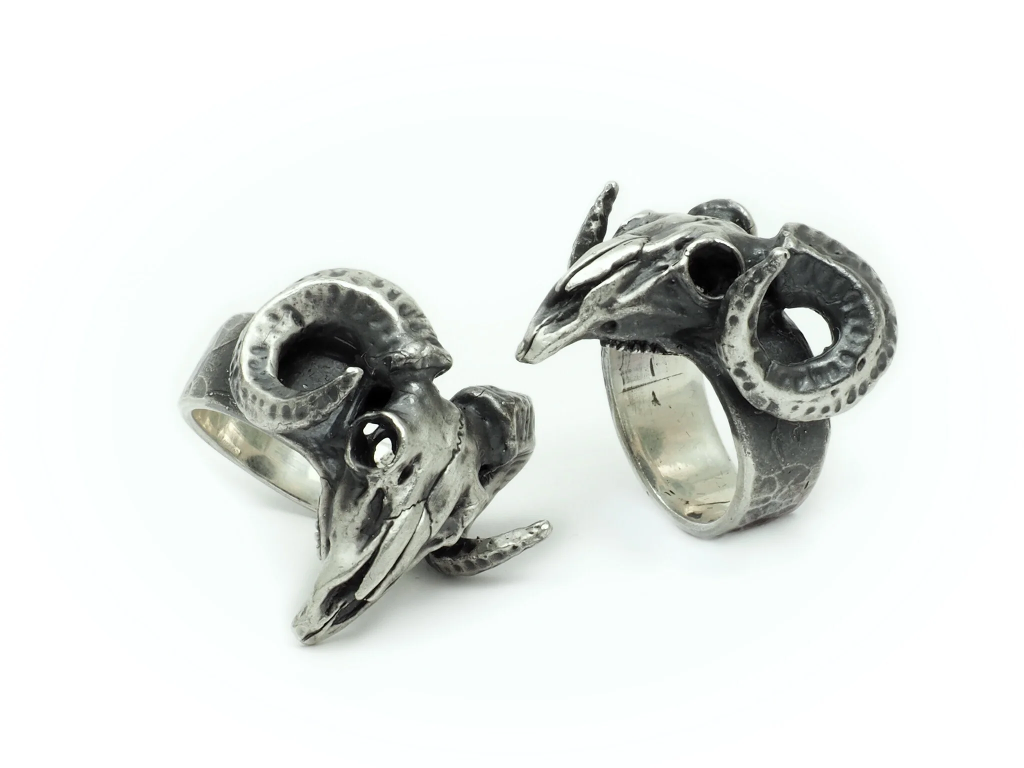 Ram Skull Ring