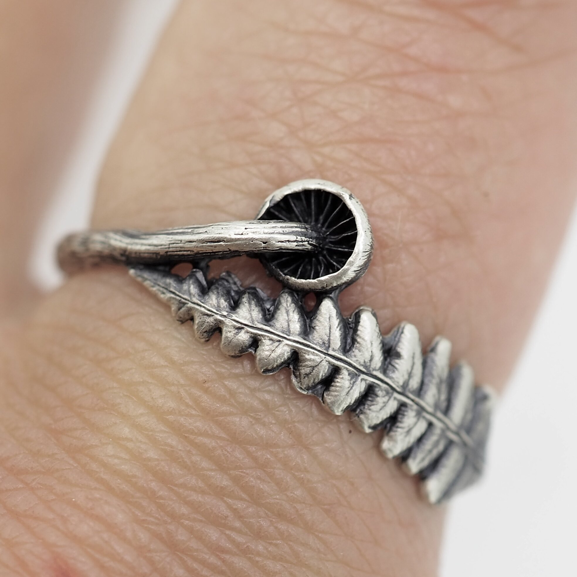 Fern and Mushroom Ring