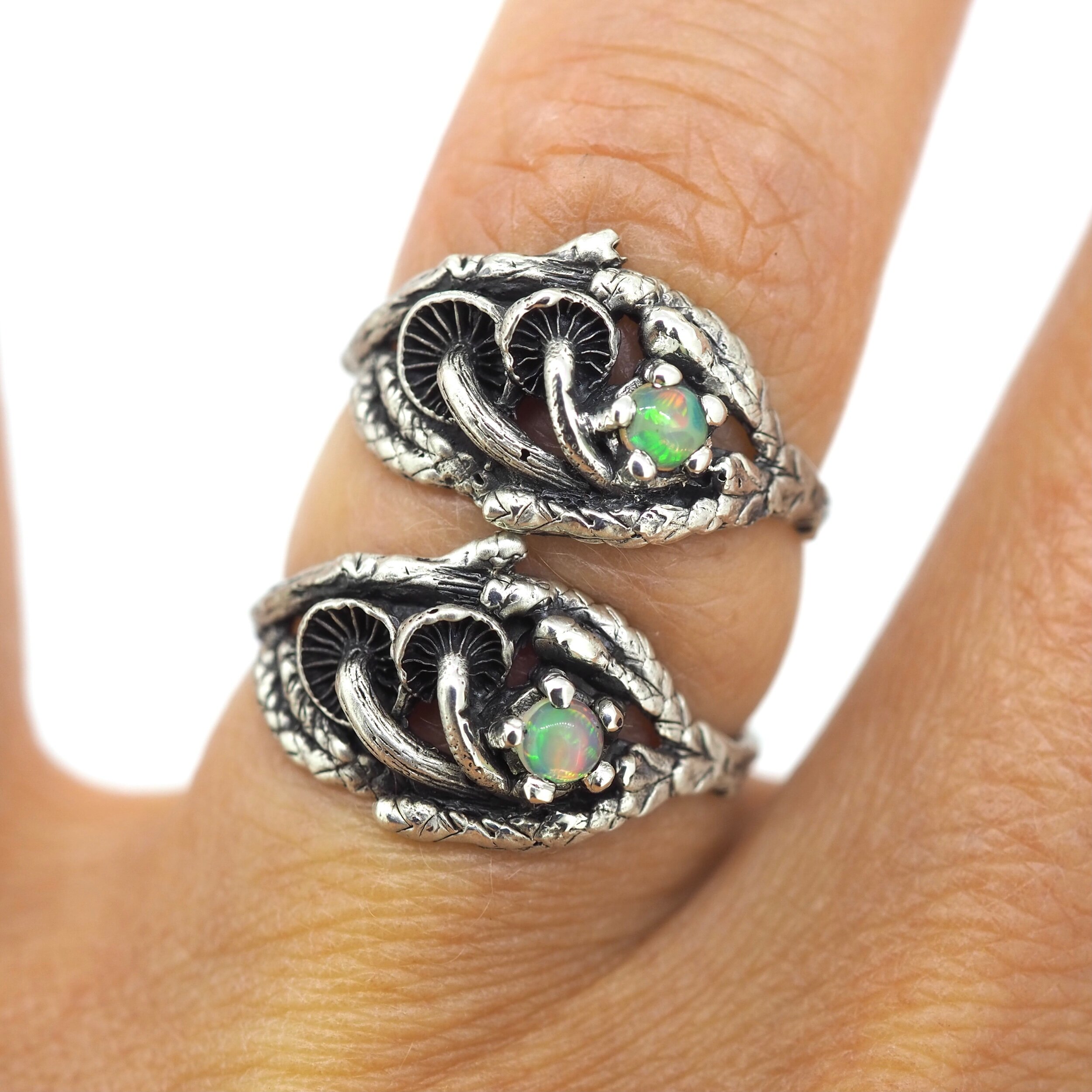 Mushroom Cedar Ring