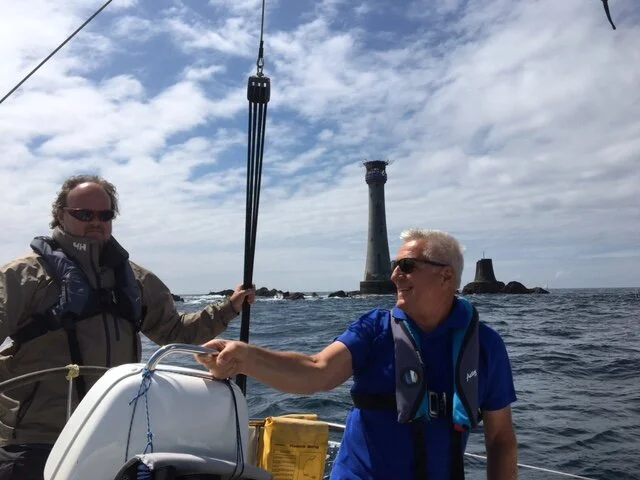 Silver Stella just round the Eddystone