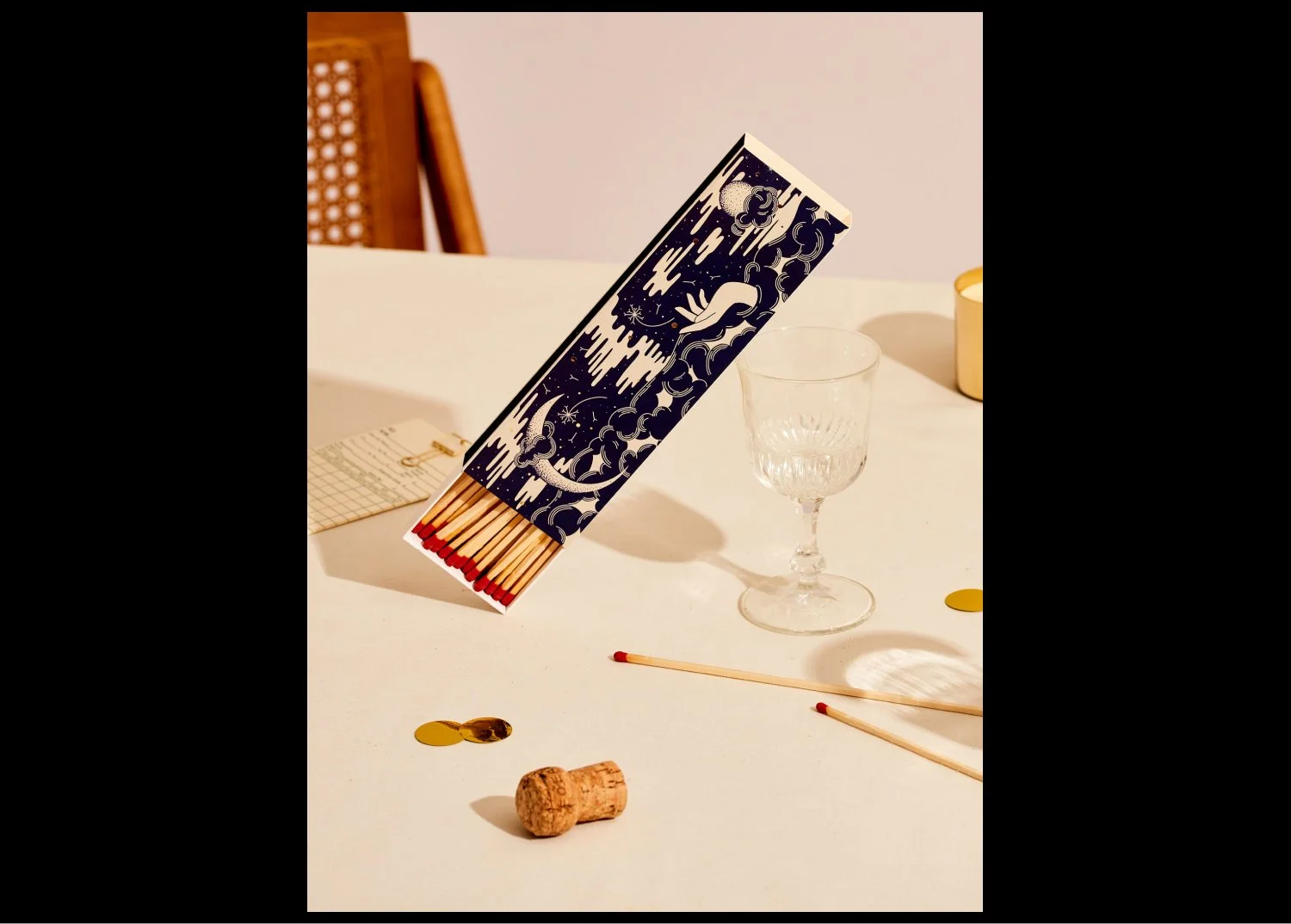 Maison Berthier Services Art Direction Matches box By Charlot