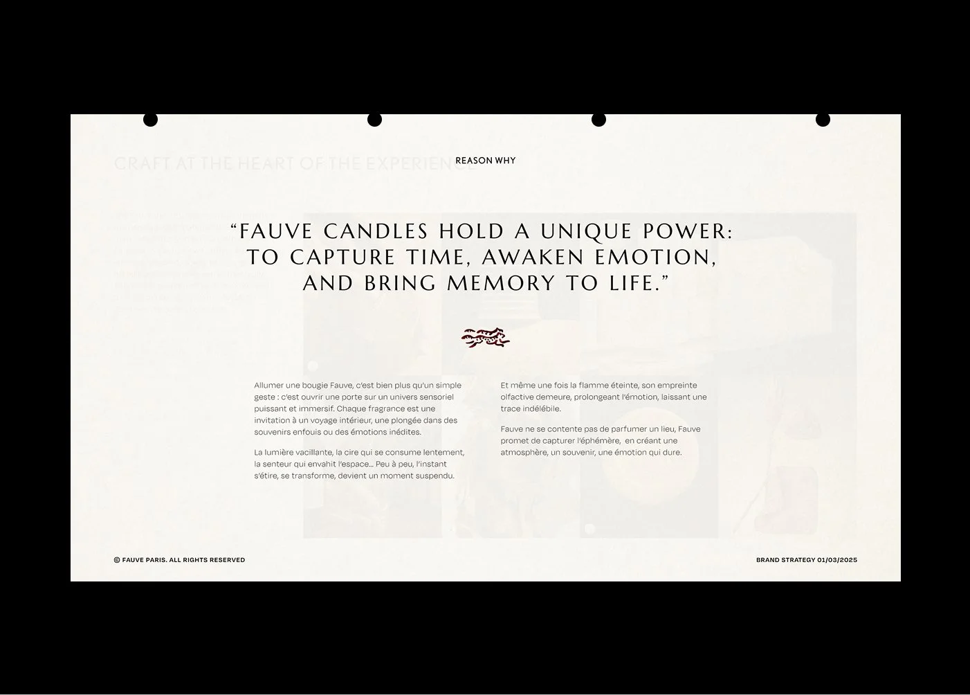 Maison Berthier Services Brand Strategy Fauve