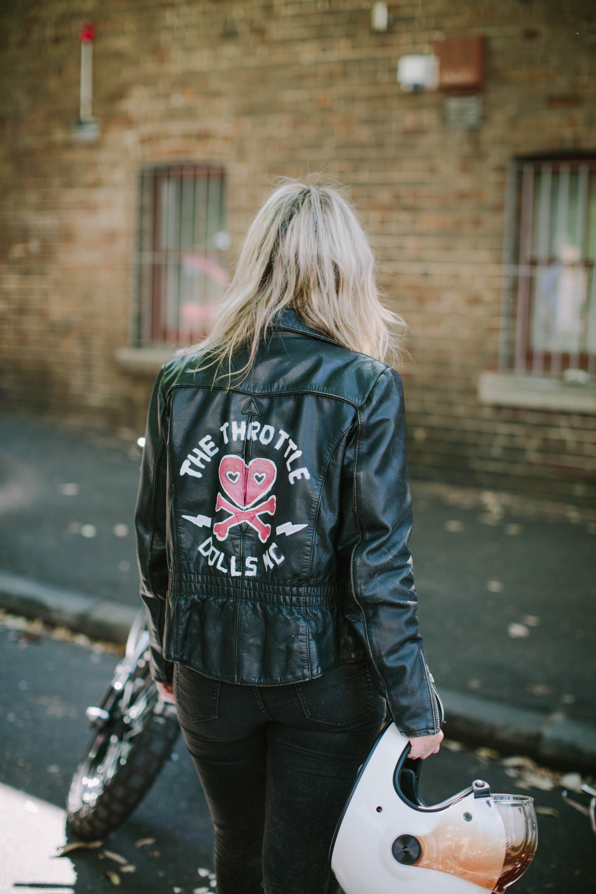 erica and custom throttle dolls mc patch