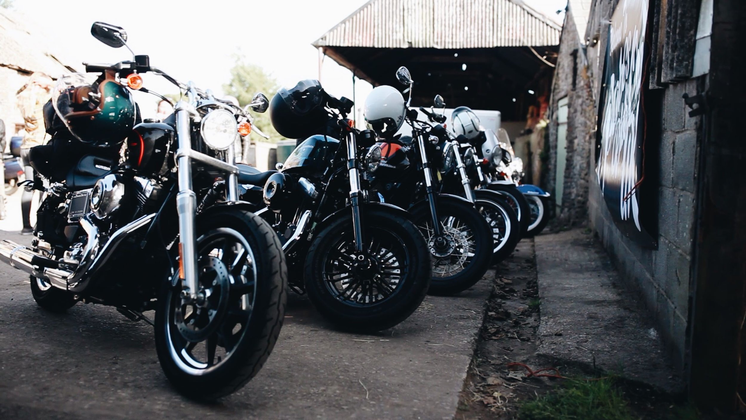 Two wheels better.