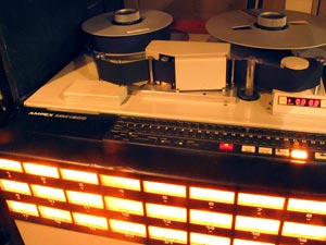 Geluidsstudio | Opnamestudio | Muziekstudio | Studio Spitsbergen - Ampex MM1200 tape recorder