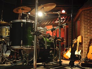 Geluidsstudio | Opnamestudio | Muziekstudio | Studio Spitsbergen - Pearl master custom studio drumkit