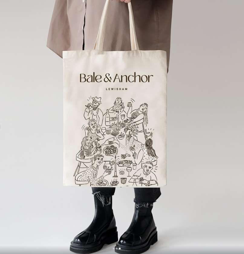 Tote bag for B&