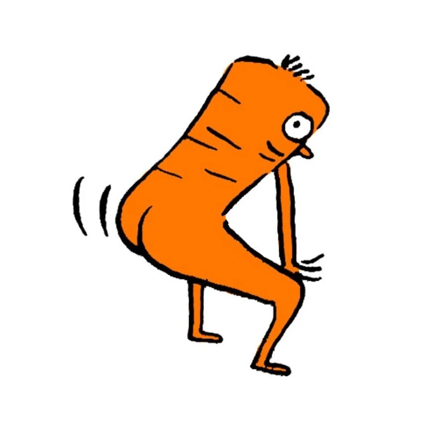 Been twerkin 9-5 ? Well Happy Friday to you🍻😎🥕

#twerk #twerkinninetofive #happyfriday #illustration #carrot #cheeky #ninetofive #itstheweekend