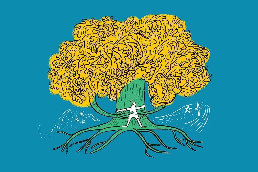 Hug a tree like the Baltic pagans