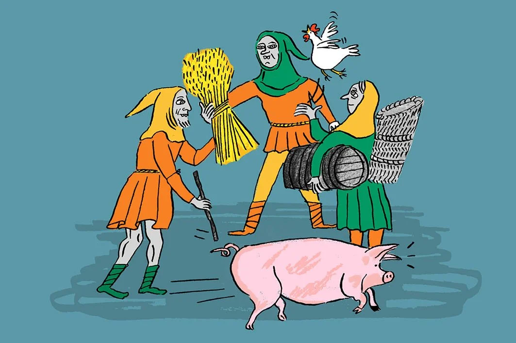 Live locally, live sustainably, live medieval