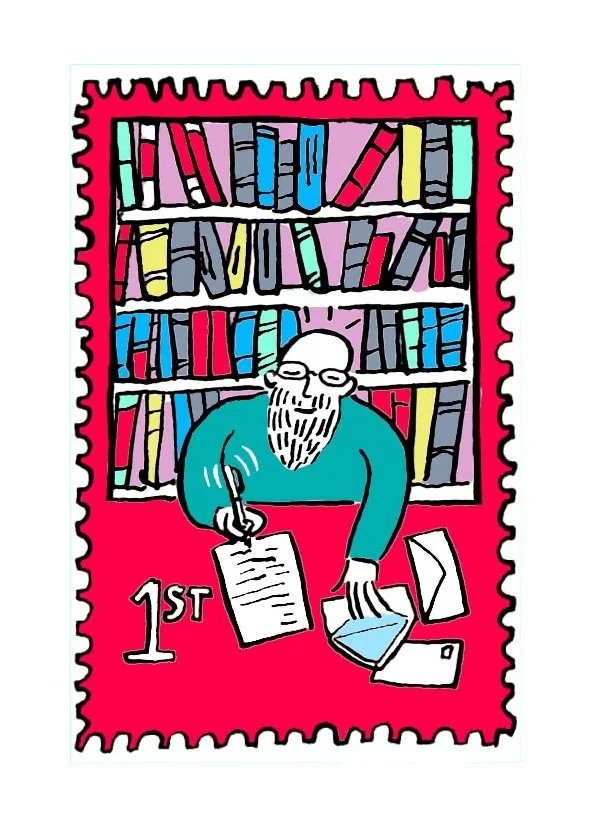 Writing letters to authors