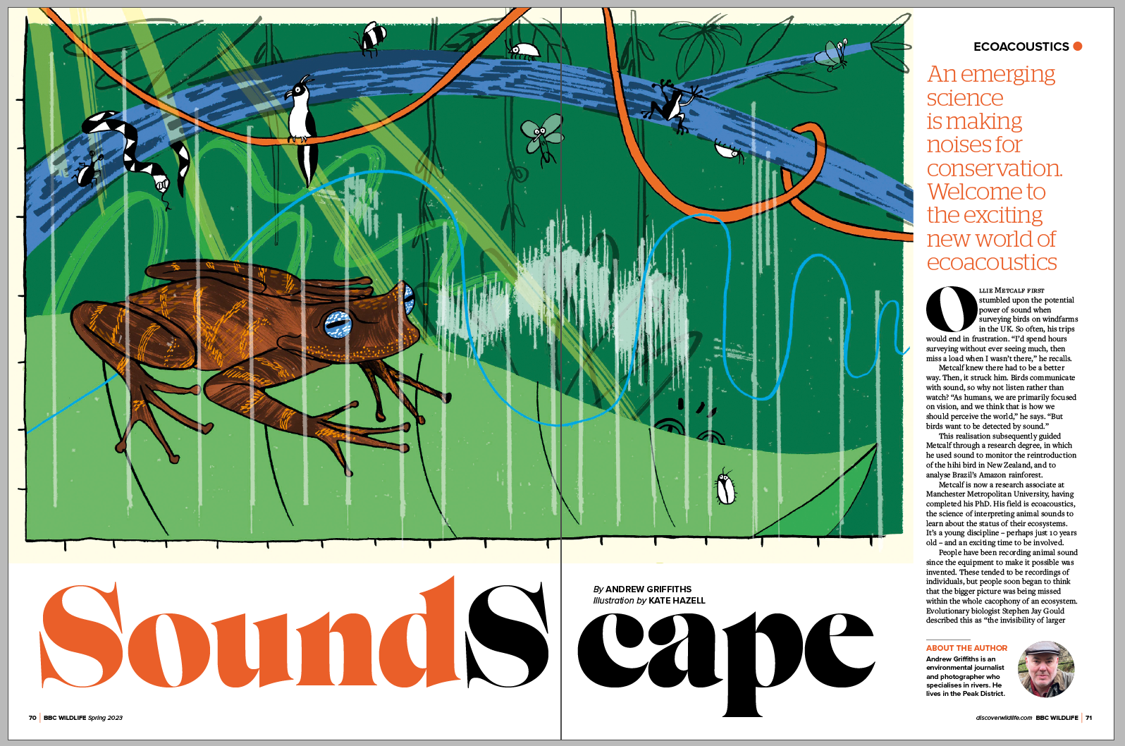Ecoacoustics in the Colombian rainforest and newly discovered chocolate frogs