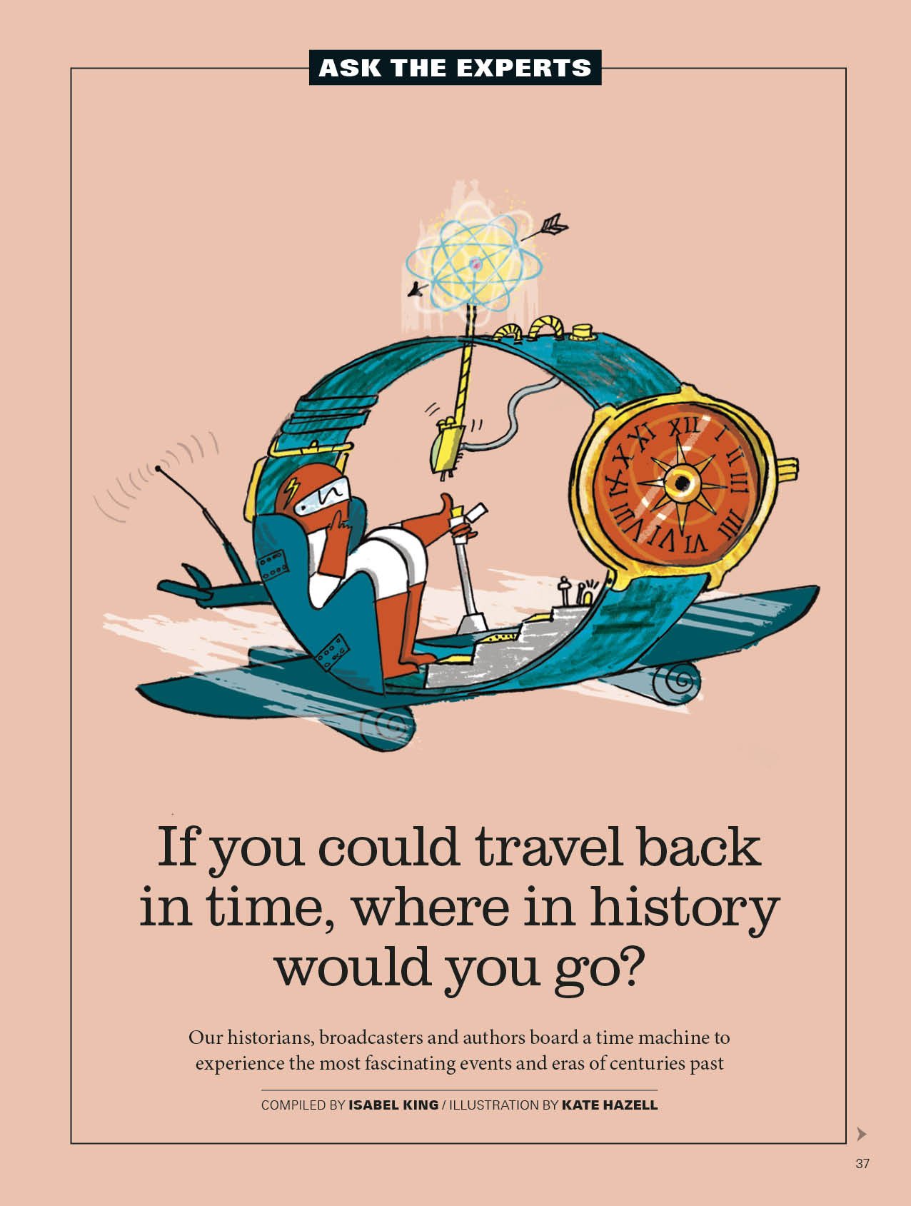 If you had a time machine, where would you go?