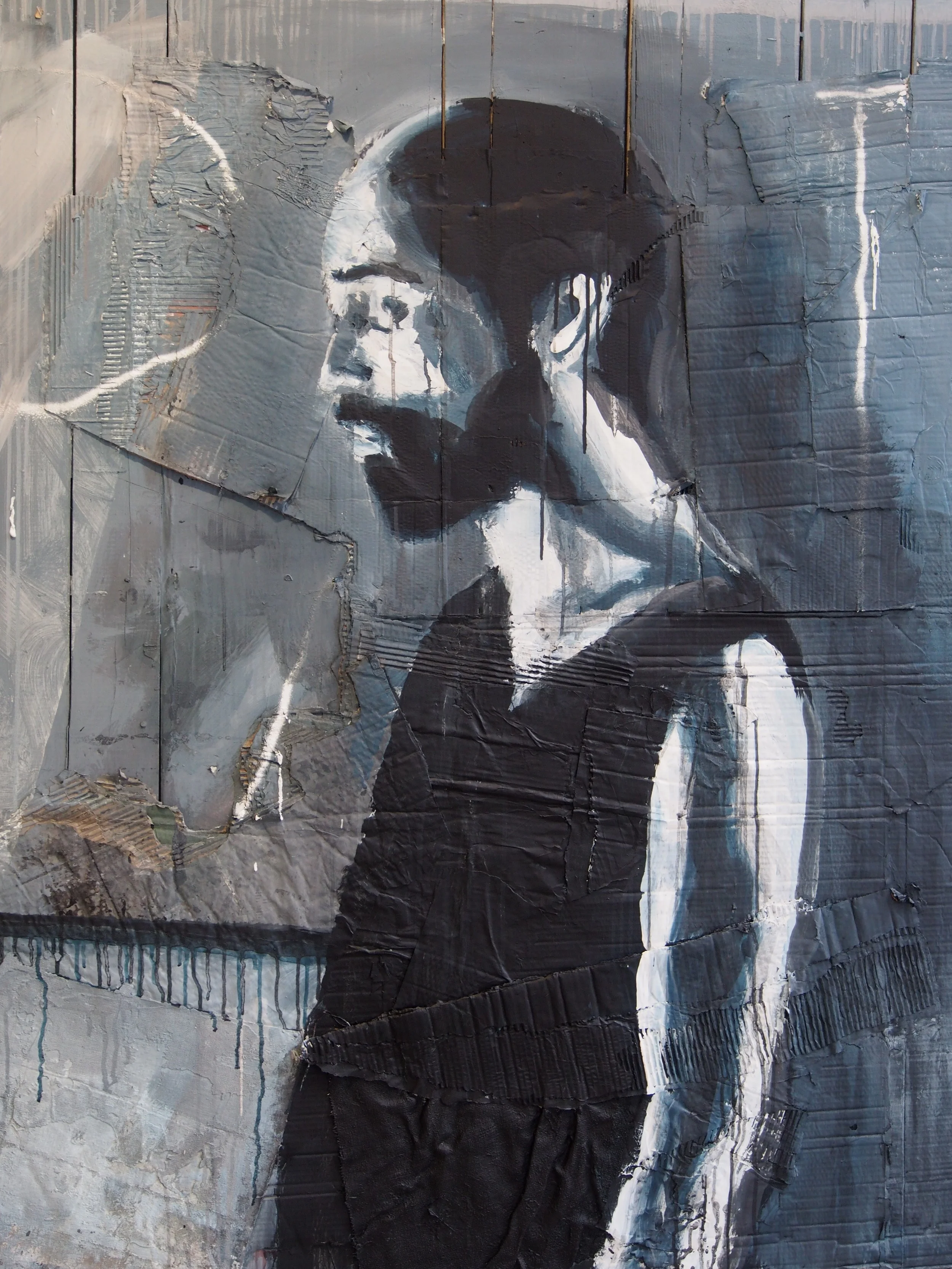 Painting by Aldo van den Broek