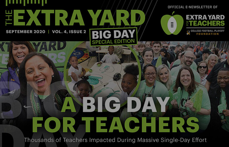 THE EXTRA YARD NEWSLETTER - Vol. 4, Issue 2 - Extra Yard Week