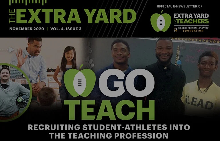 THE EXTRA YARD NEWSLETTER - Vol. 4, Issue 3
