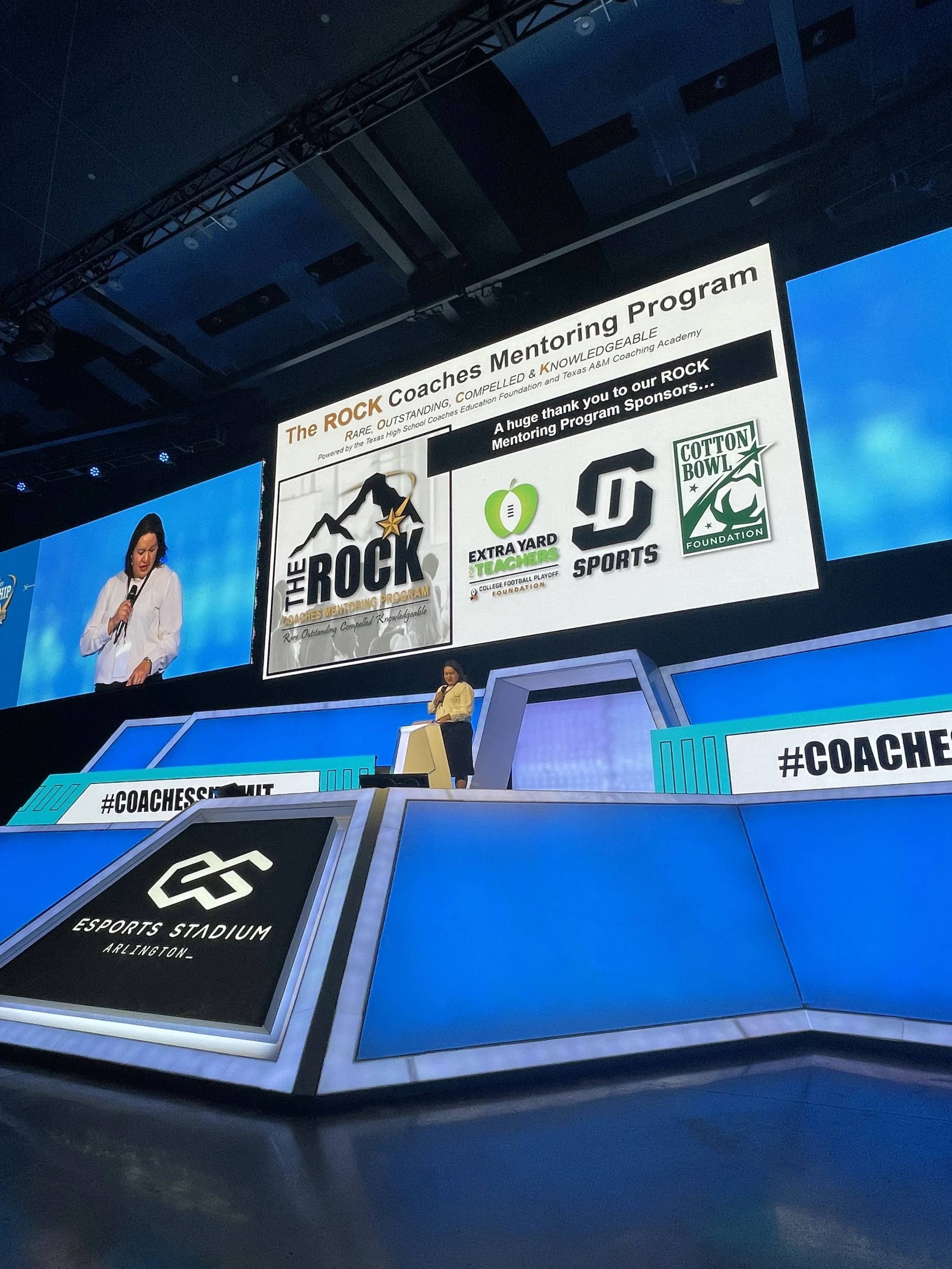 Supporting Texas Teachers and Coaches through Mentorship and Recognition