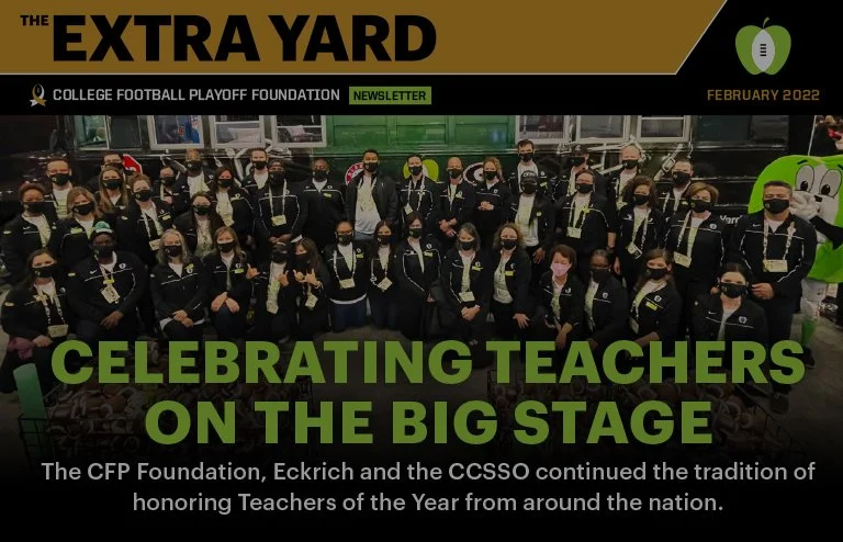 THE EXTRA YARD NEWSLETTER - FEBRUARY 2022 