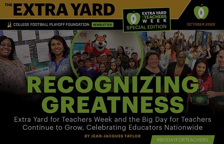 THE EXTRA YARD NEWSLETTER - October 2022