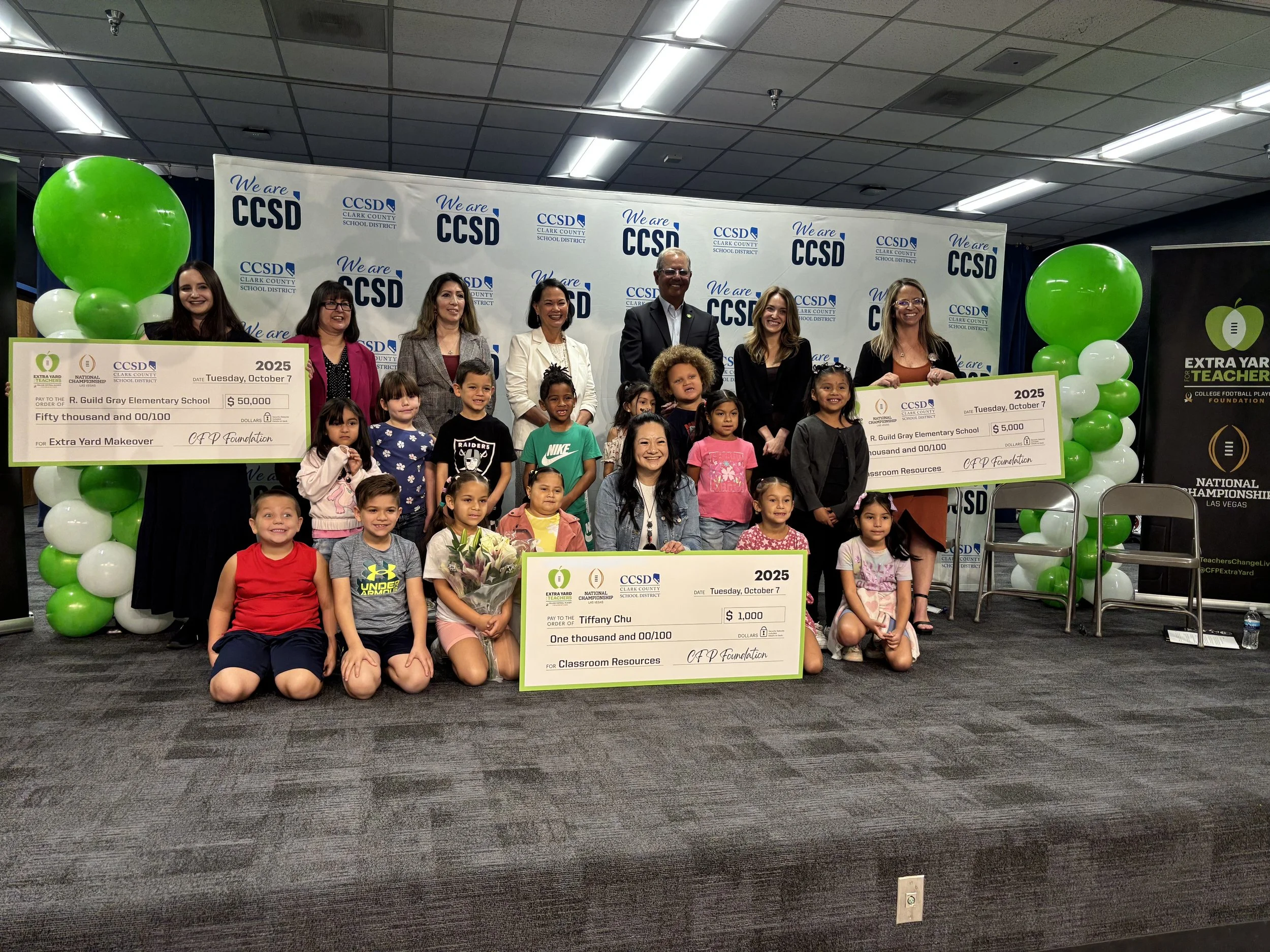 College Football Playoff Foundation to Support Clark County School District Teachers