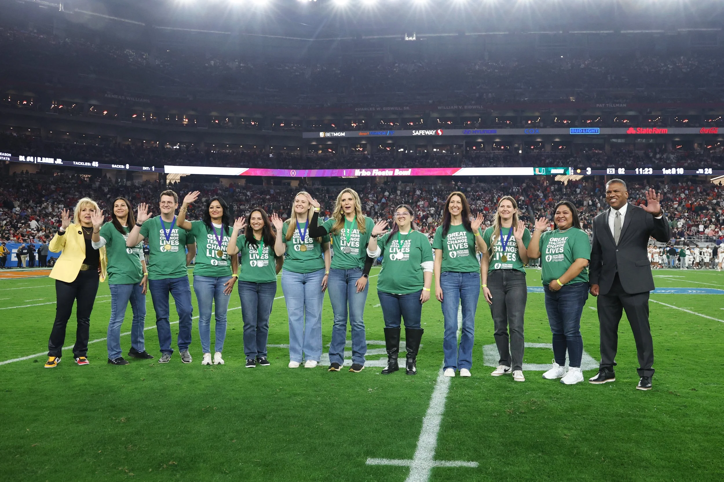Touchdown for Teachers: Making an Impact During Bowl Season