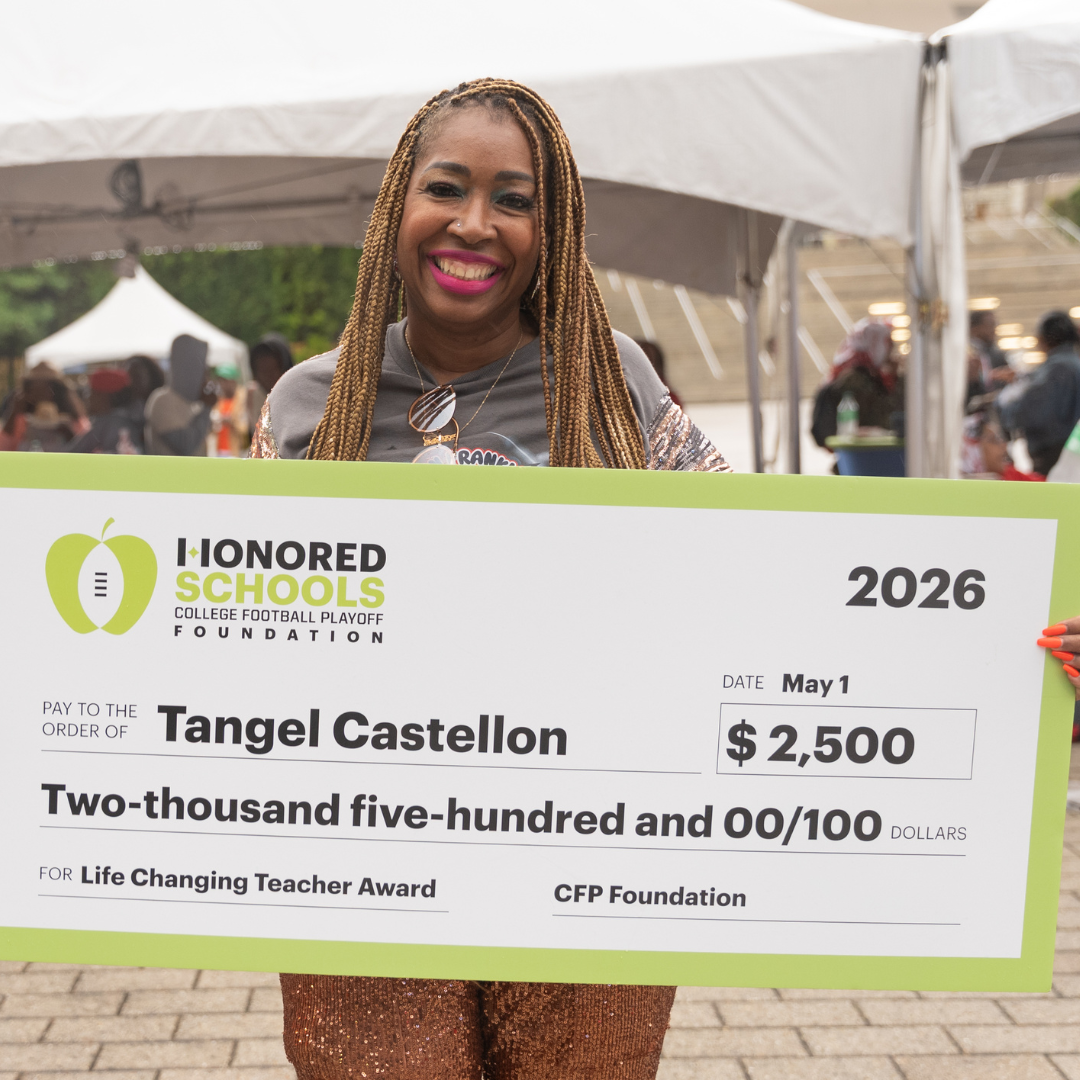 Extra Yard for Teachers: CFP Foundation Honors Educators Across the Country Throughout the Month of May 