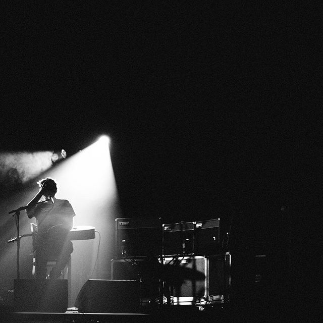 Benny with the sound check blues back in 2011