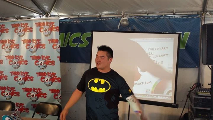 Phil Cho describes his art process.
