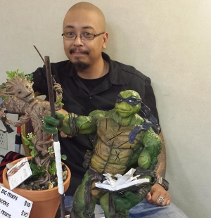 Pete Tapang shows off his phenomenal work.