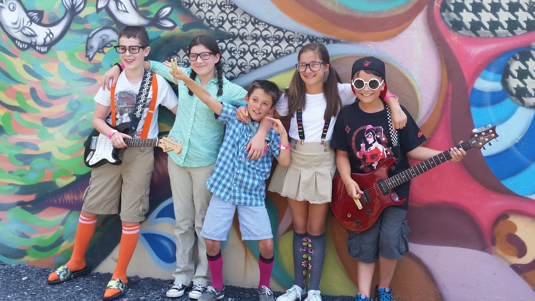 One of the bands from the day!
