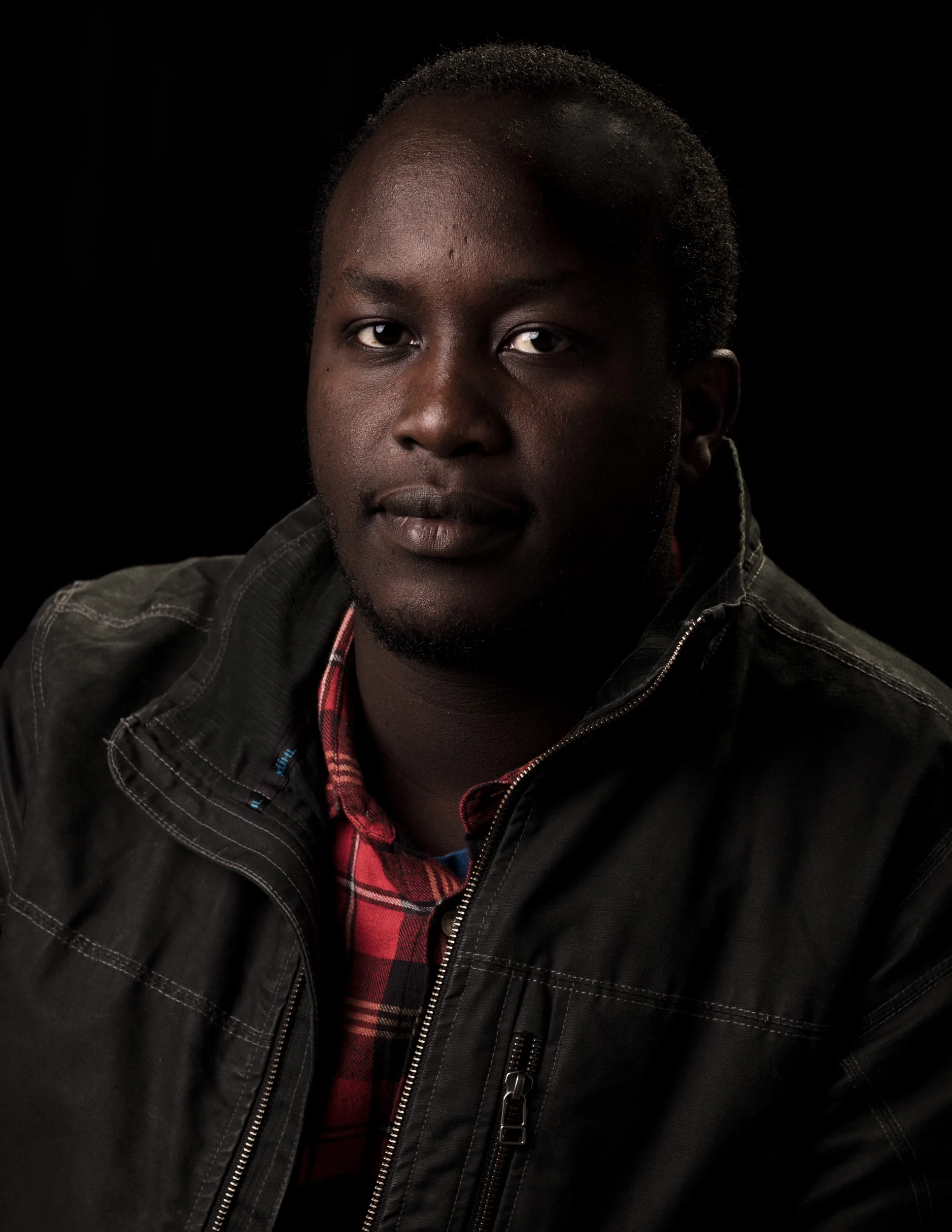 David Kwizera - photo assistant & aspiring photographer. 