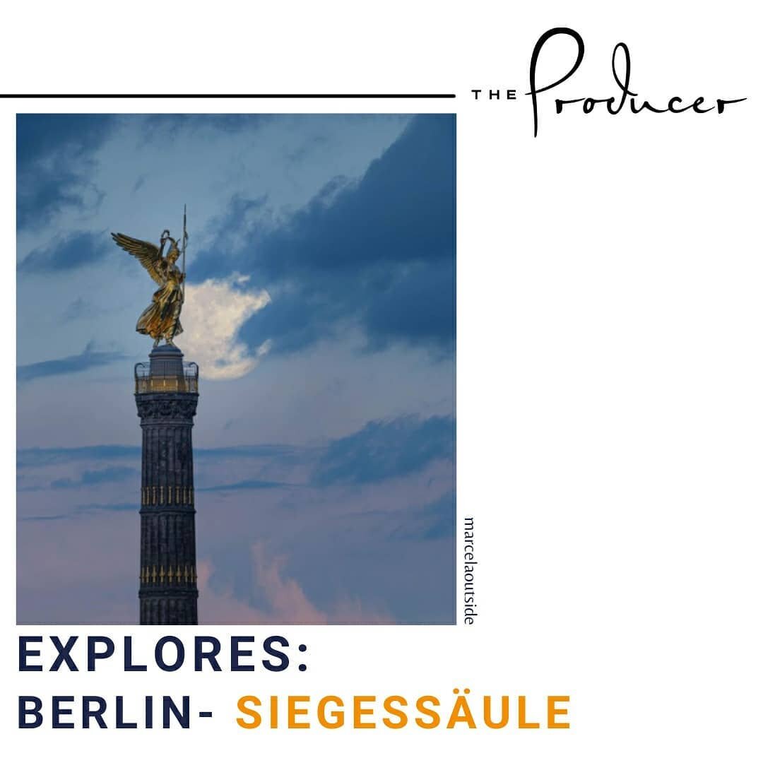 The Siegess&auml;ule with its gold angel statue Victoria, the Goddess of Victory, has come to symbolize different victories throughout history for the Prussia/ Germany region.